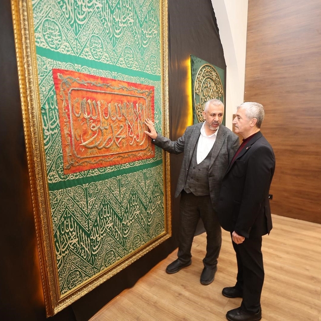 Şahinbey'de mukaddes emanetler sergisi kapılarını açıyor