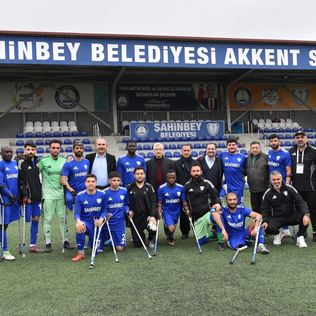 Şahinbey Ampute şampiyonluğa ilerliyor 5-1