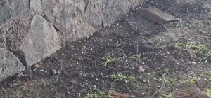 Yavuzeli'nde nohut büyüklüğünde dolu yağdı