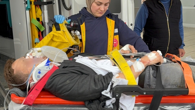 Ayvacık'ta patpat devrildi: 1 yaralı