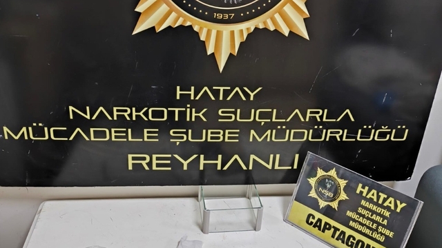 Reyhanlı'da 315 adet Captagon hap  ele geçirildi
