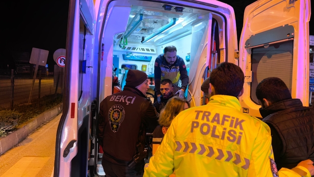 Önce kaza yaptılar, sonra ortalığı karıştırdılar