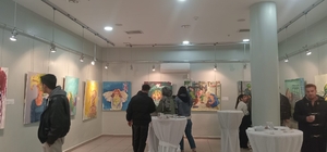 Kahta'da sanat ve çevre temalı sergi ilgi gördü