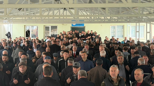 Kırklareli Valisi Turan, yağmur ve şükür duasına katıldı