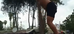 Şelalede suya atlayan kişiye ceza