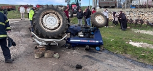 Traktör kazasında 1 kişi hayatını kaybetti
