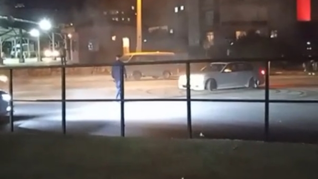 Düğün konvoyunda drift atan sürücü yakalandı