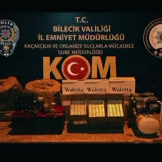 Bilecik'te 156 bin adet makaron ele geçirildi