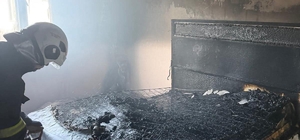 Antakya'da ev yangını