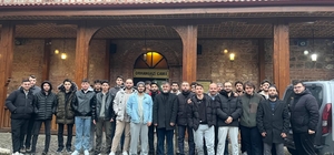 Bilecik'te KYK öğrencileri sabah namazında buluştu