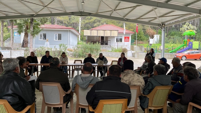 Muğla İl Tarım ve Orman Müdürlüğü tarafından üreticinin sesi dinleniyor