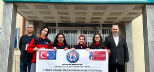 Bozüyük'ten Avrupa'ya mesleki yolculuk, öğrenciler Bremen'e uğurlandı