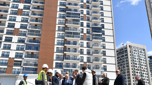 Başkan Büyükkılıç, Sahabiye Kentsel Dönüşüm Projesi çalışmalarını inceledi