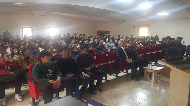 Keban'da TÜBİTAK Bilim Söyleşisi düzenlendi