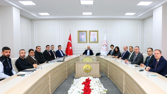 Adıyaman'da haftalık koordinasyon toplantısı gerçekleştirildi