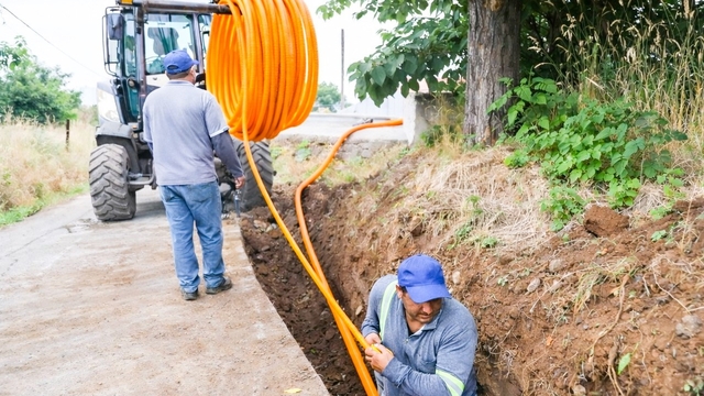 Canik'te fiber dönüşüm: 20 bin hane yüksek hızlı internetle buluşacak