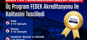 BEUN Fen Fakültesinden Büyük Başarı: Üç Program FEDEK Akreditasyonu ile Kal...
