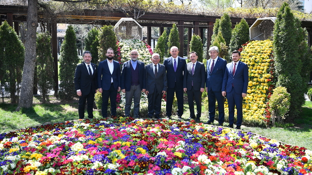 Milletvekili Çavuşoğlu, Başkan Büyükkılıç'ı ziyaret etti