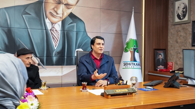 Şehit ailelerinden Başkan Yılmaz'a destek ziyareti
Yılmaz: "Ne yapsak hakkınızı ödeyemeyiz"