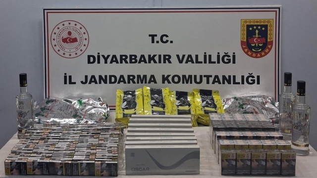 Diyarbakır'da düzenlenen kaçakçılık operasyonlarında 58 şüpheli hakkında işlem yapıldı