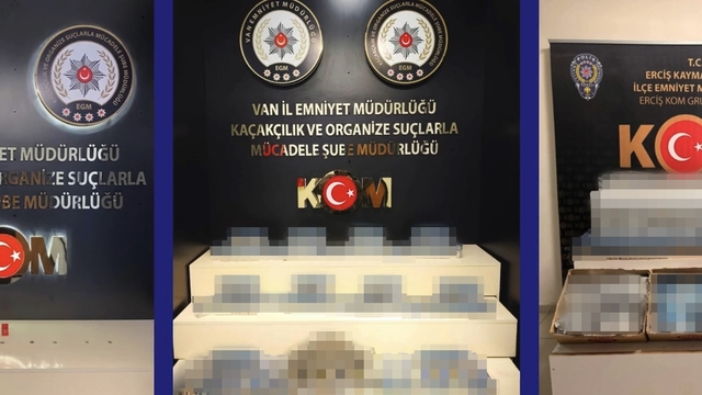 Van'da kaçakçılara darbe