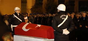 Şehit polis memuru Seçkin Yalçın, memleketi Elazığ’da törenle karşılandı