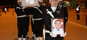 Şehit polis Seçkin Yalçın’ın cenazesi, memleketi Elazığ’a getirildi