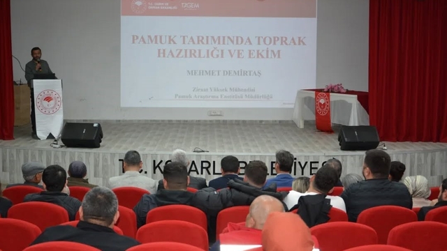 Aydın'da pamukta eğitim seferberliği başladı