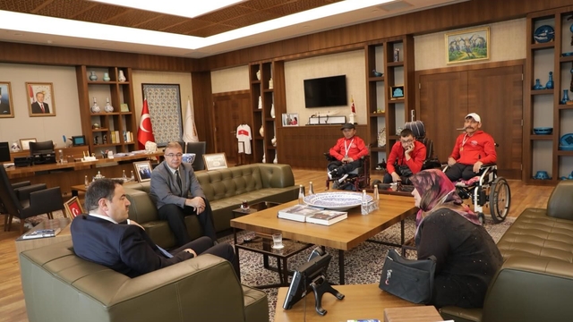 Vali Musa Işın'dan başarılı Boccia sporcularına tebrik