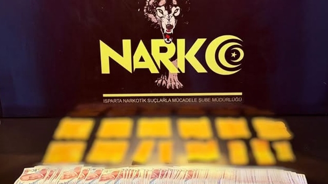 Isparta'da 4 bin 527 adet uyuşturucu madde ele geçirildi