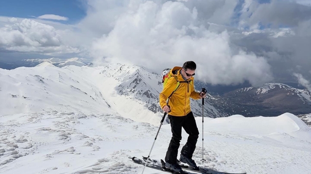 Tomarza'da yeni kayak rotası keşfedildi