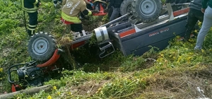 Takla atan patpatın sürücüsü hayatını kaybetti