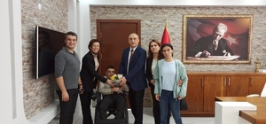 Kaymakam İlhan engellileri ağırladı