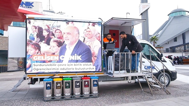 Canik'te atığı getirene nakit iade