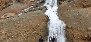 Beyaz Su Şelalesi ilgi odağı oldu