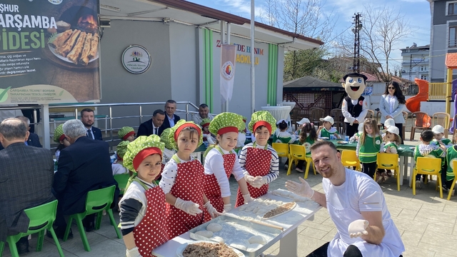 'Dünya Pide Günü'nde Çarşamba pidesi miniklerle buluştu