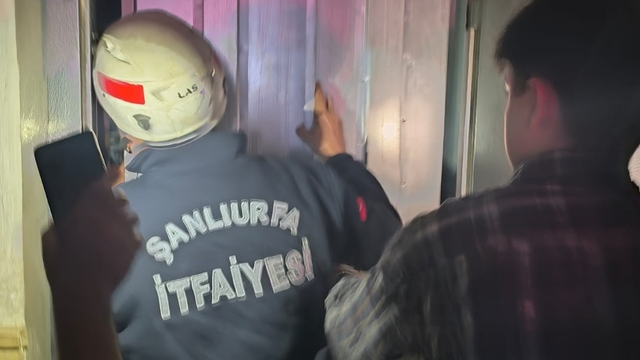 Şanlıurfa'da asansörde mahsur kalan 3 çocuk kurtarıldı
