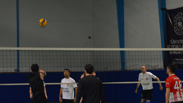 Havza'da voleybol halk turnuvası başladı