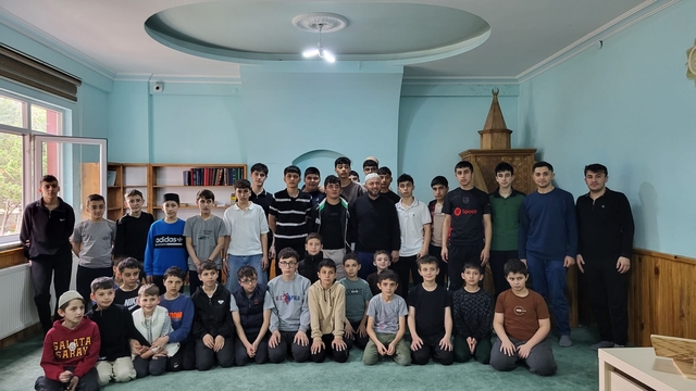 Gümüşhacıköy'de hafızlık öğrencilerine bağımlılıkla mücadele semineri verildi