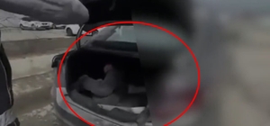 Bingöl’de firari hükümlü, otomobilin bagajında yakalandı