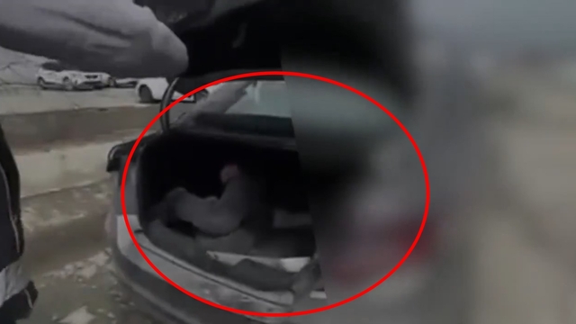 Bingöl'de firari hükümlü, otomobilin bagajında yakalandı