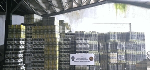 Aydın'da doluma hazır 6 bin litre tağşiş zeytinyağı ele geçirildi