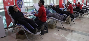 Polis Haftası: 181. yıla 181 ünite kan bağışı