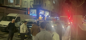 Tekirdağ'da alkollü sürücü işçi servisine çarptı, ardından minibüs şoförüne tehditler savurdu