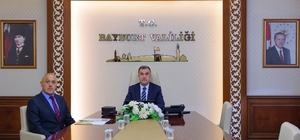 Vali Eldivan, sosyal risk haritaları toplantısına katıldı