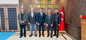 TİSAV Genel Başkanı Koç ve MHP Gemerek İlçe Başkanı Acar'dan kurum ziyareti