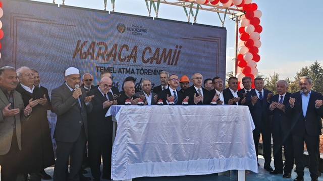 Malatya'da Şehir Mezarlığı Camisi'nin temeli atıldı