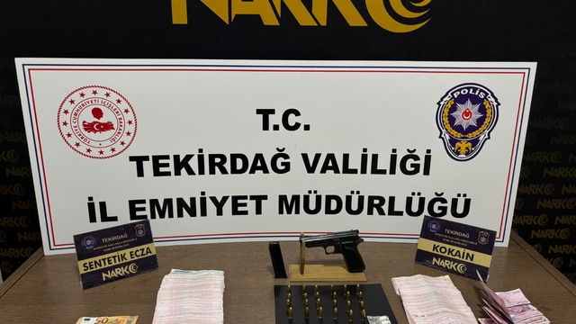 Tekirdağ'da zehir tacirlerine operasyon: 184 şüpheliye işlem yapıldı