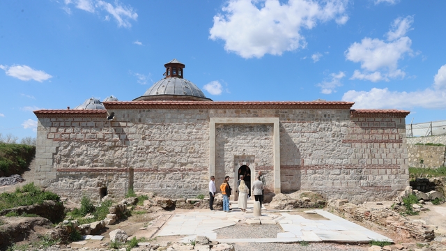 Edirne'de restore edilen Osmanlı mirası Gazi Mihal Hamamı turizme kazandırılacak