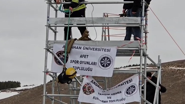 Üniversite öğrencileri afet oyunları için sahaya çıkacak